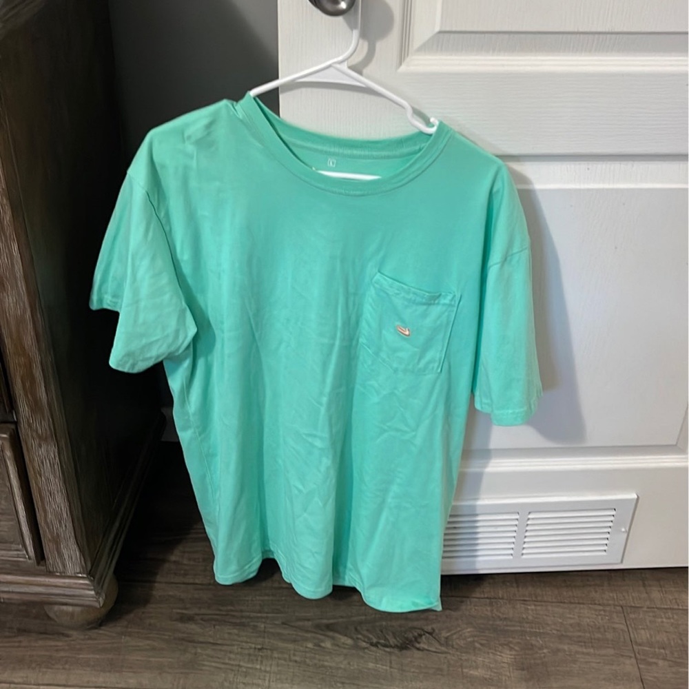 Southern Marsh Men Turquoise Shirt